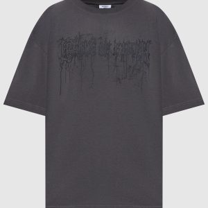 Cradle of Filth Gray T-Shirt Vetements