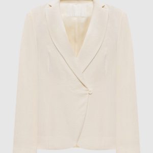 White wool jacket Intoca