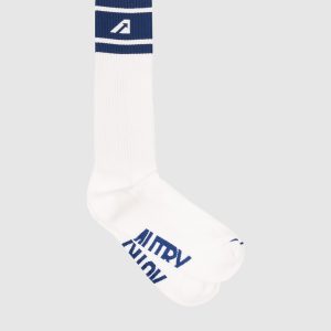 White socks with logo AUTRY