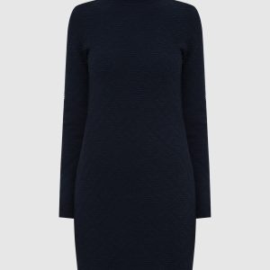 Sheath dress in FF pattern Fendi