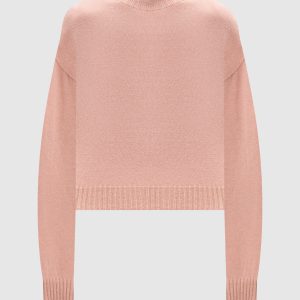 Pink wool and cashmere jumper Twinset
