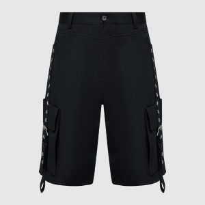 Black shorts with straps Off-White
