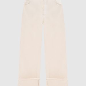 Beige GESTO jeans with lapels Max Mara Weekend