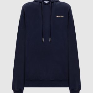 Blue Ink Arrow hoodie Off-White