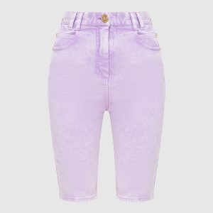 Lilac shorts Balmain