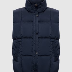Blue down vest Peserico