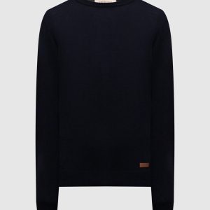 Blue wool jumper Trussardi