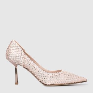 Pink GILDA shoes with crystals Le Silla