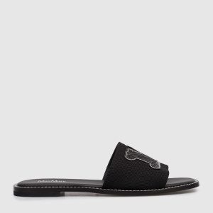 Black CAUCASO flip-flops Max Mara