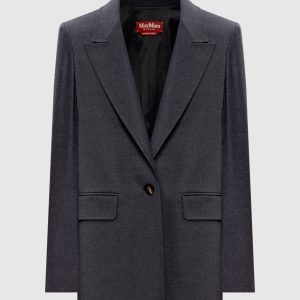 BOLSENA gray wool jacket Max Mara