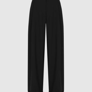 Azurea black wool trousers Roksanda