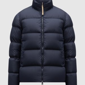 Blue quilted down jacket Woolrich