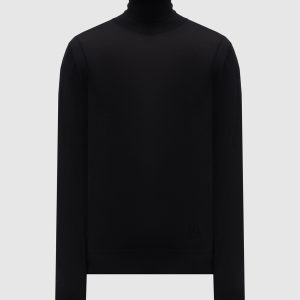 Black wool golf Dolce&Gabbana