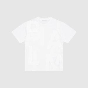 Children's white t-shirt with logo print Balmain