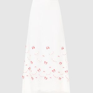 White skirt Giamba