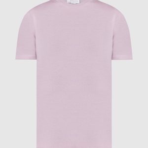 Pink T-shirt made of wool, silk and cashmere Babe Pay Pls