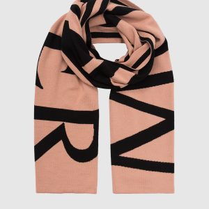 Children's powdery wool scarf in a pattern Moncler ENFANT