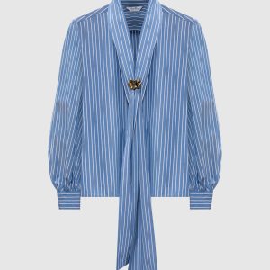 Blue striped DISCO blouse Max Mara