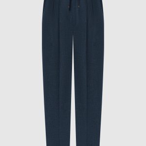 Blue pants with a pattern Brunello Cucinelli