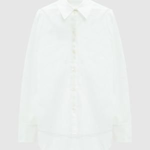 White asymmetric blouse Toteme