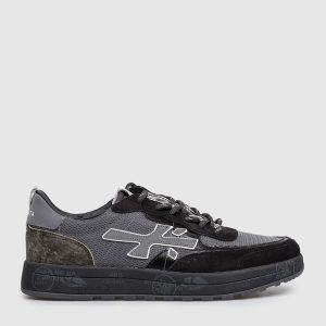 Black NOUS combination sneakers Premiata
