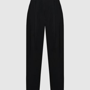 Black pants PIPPO with wool SSHEENA