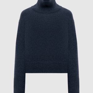 Blue Fleur cashmere sweater LISA YANG