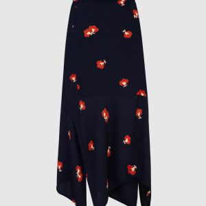 Navy blue skirt Victoria Beckham
