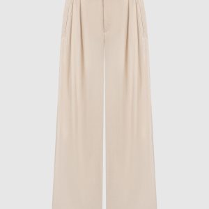 Beige pants with monil chain Brunello Cucinelli