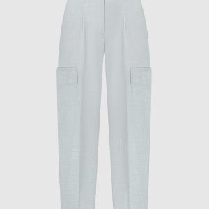 Gray cargo pants Peserico