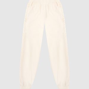 Children's joggers with lace stripes Ermanno Scervino