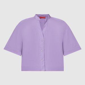 MADRE short purple shirt Max & Co