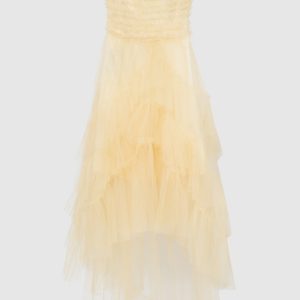 Layered dress with frills and ruffles Philosophy di Lorenzo Serafini