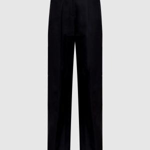 Black pants made of silk Magda Butrym