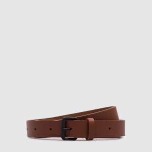 Brown leather belt VARNIA Sofie D`Hoore