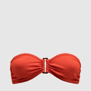 Red bodice from Luce swimwear Vilebrequin