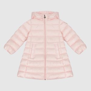Children's pink Majeure down jacket Moncler ENFANT
