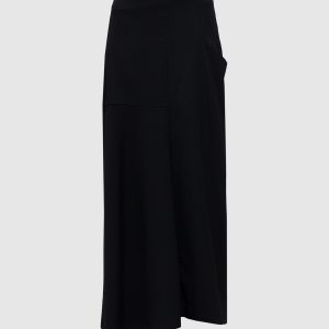Black wool skirt Y`S Yamamoto