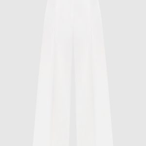 White linen pants Ermanno Scervino