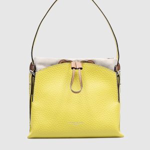 Yellow Asia Double leather bag Gianni Chiarini