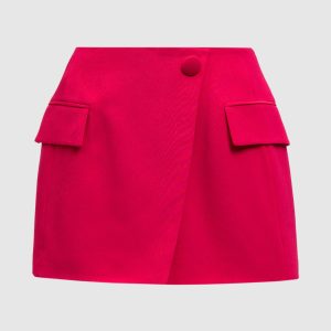 Pink mini skirt Balmain
