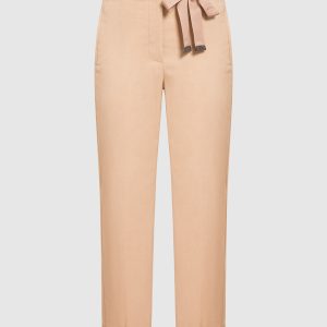 Brown pants with lapels Peserico