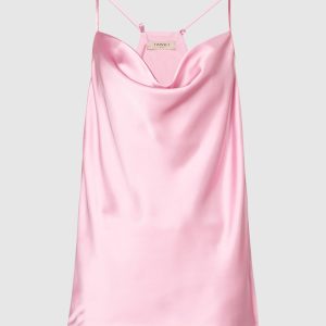 Pink top with drape Twinset