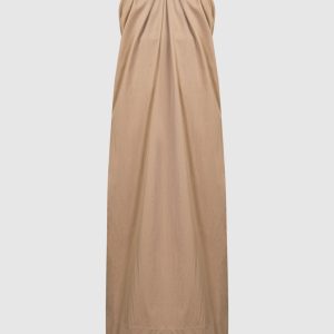 Beige bustier dress CO