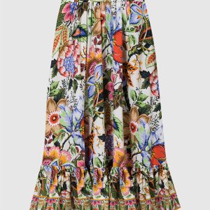 Midi skirt in floral print Etro
