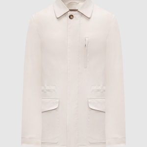 Beige jacket Enrico Mandelli