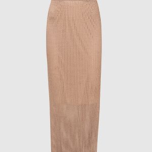 Beige skirt Balmain