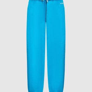 Blue joggers with logo embroidery Off-White