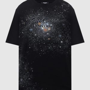 Black Universe T-shirt Balmain