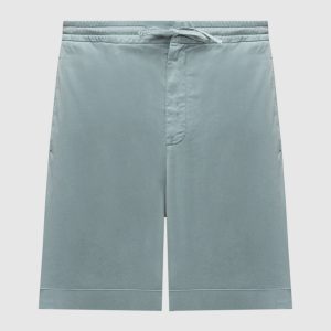 Blue shorts with lapels Canali